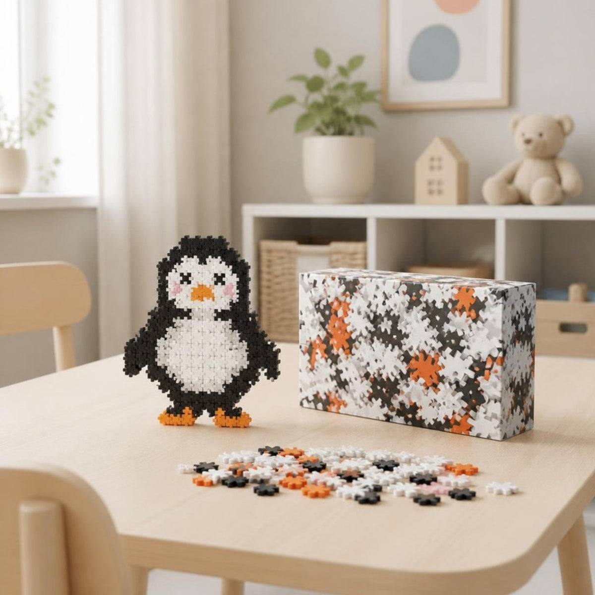 Klocki Minis Penguin 250 el. Mozaika 3D dla dzieci, od 4 lat