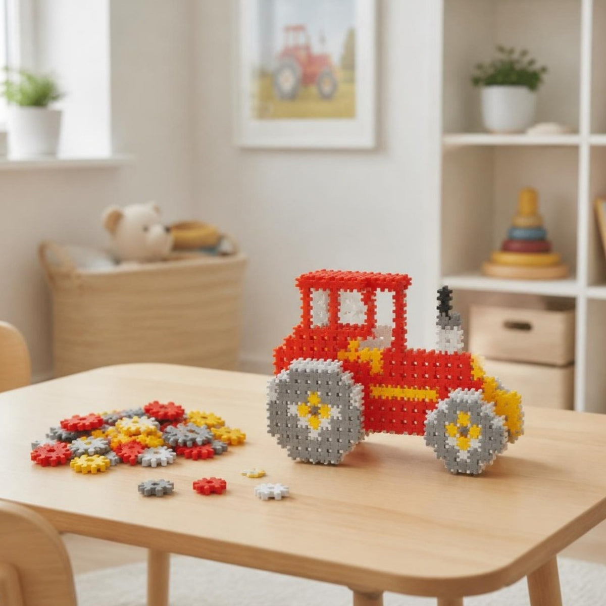 Klocki Minis Tractor 250 el., od 4 lat