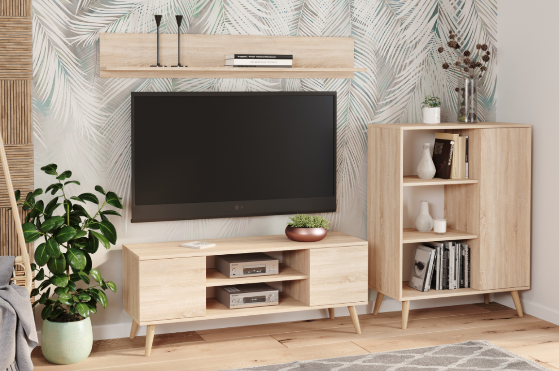 Półka Shelf 100 cm dąb sonoma