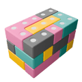 Klocki magnetyczne Builder 26 el. – duże klocki piankowe, od 2 lat