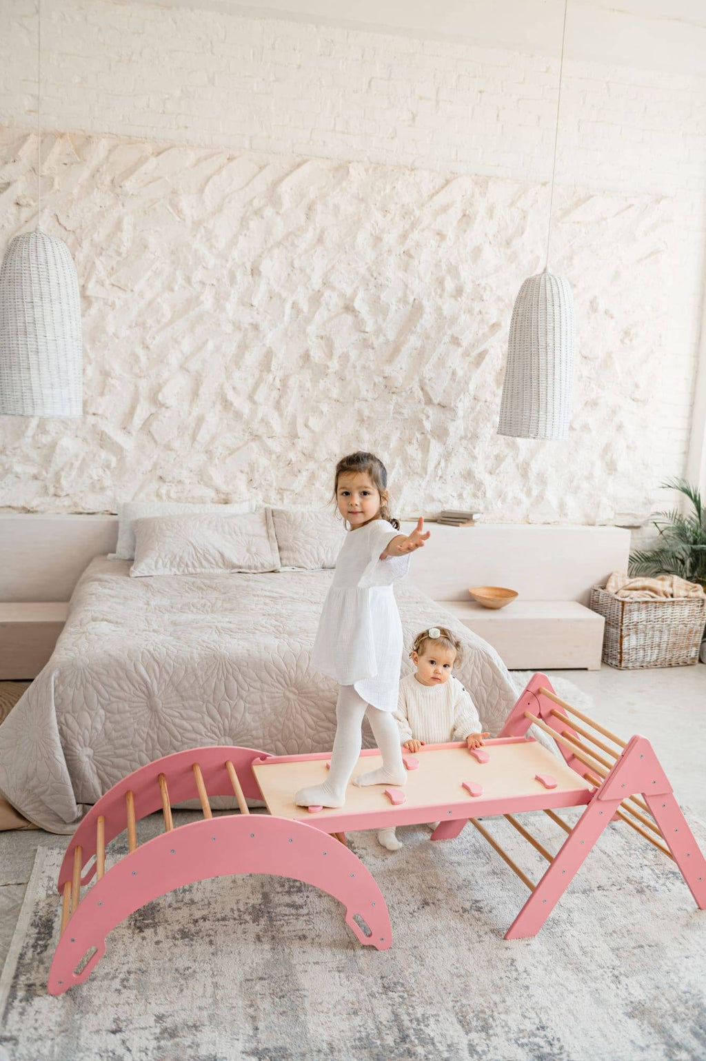Zjeżdżalnia ogrodowa dla dzieci Moon żółta Małpiszon, od 3 lat