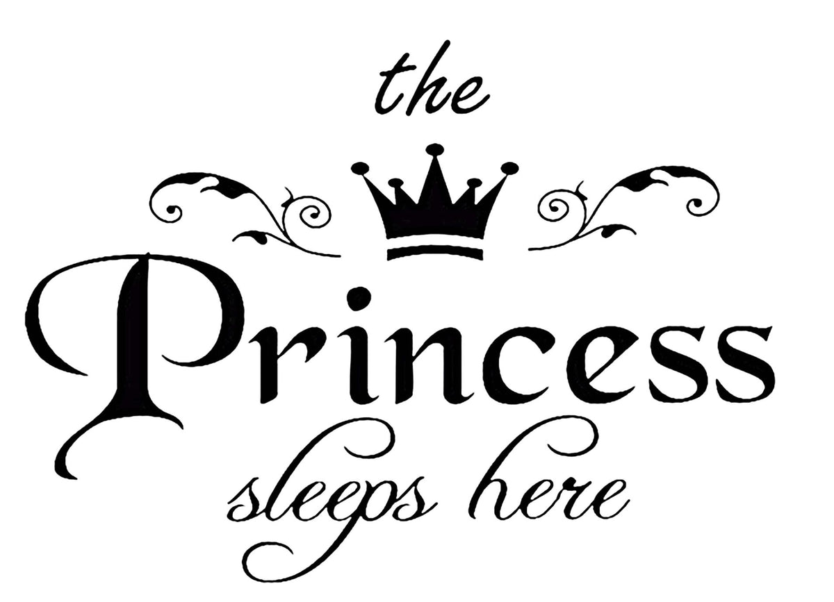 Skrzynia na zabawki Daria biała z nadrukiem Princess