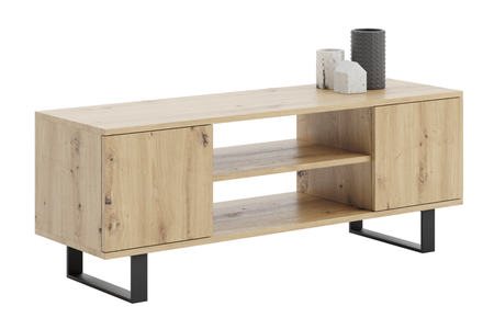Szafka RTV Focus 135 cm – loft Dąb artisan