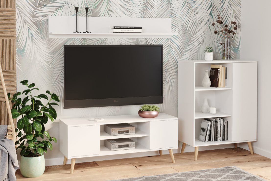Półka Shelf 100 cm biała