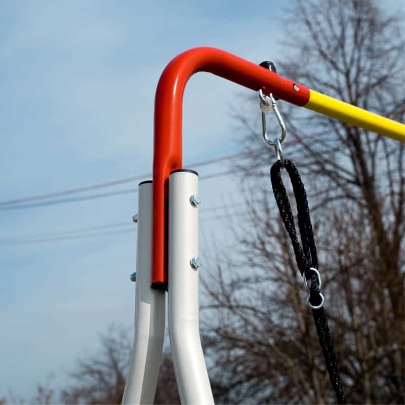 Huśtawka ogrodowa pojedyńcza 1 szt. leżak, od 3 lat