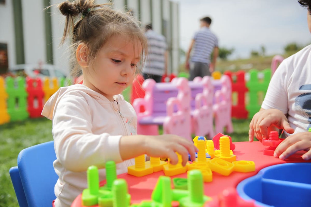 Klocki edukacyjne Śruby King 64 sztuk
