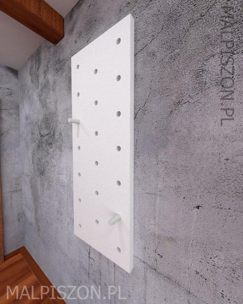 Tablica wspinaczkowa pegboard Drewno