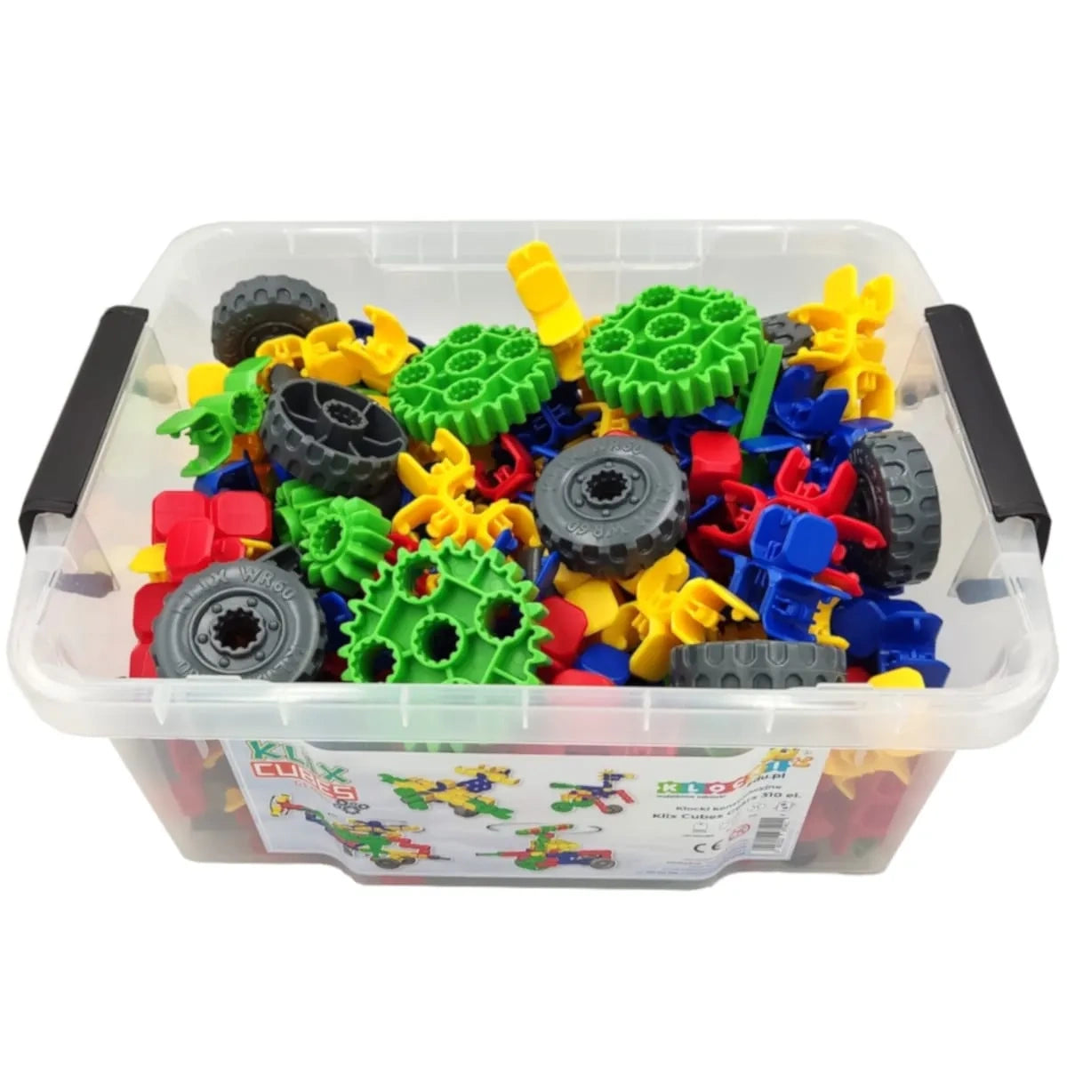 Klocki Konstrukcyjne Klix Cubes Gears 310 el., od 5 lat