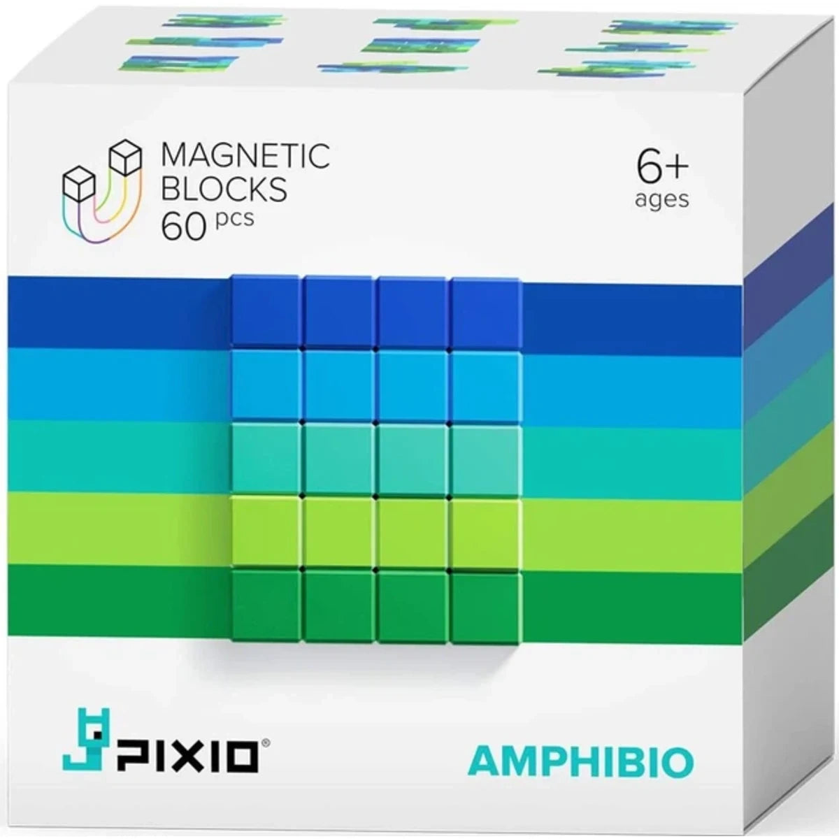 Klocki magiczny Amphibio 60 el. Seria abstrakcyjna, od 6 lat