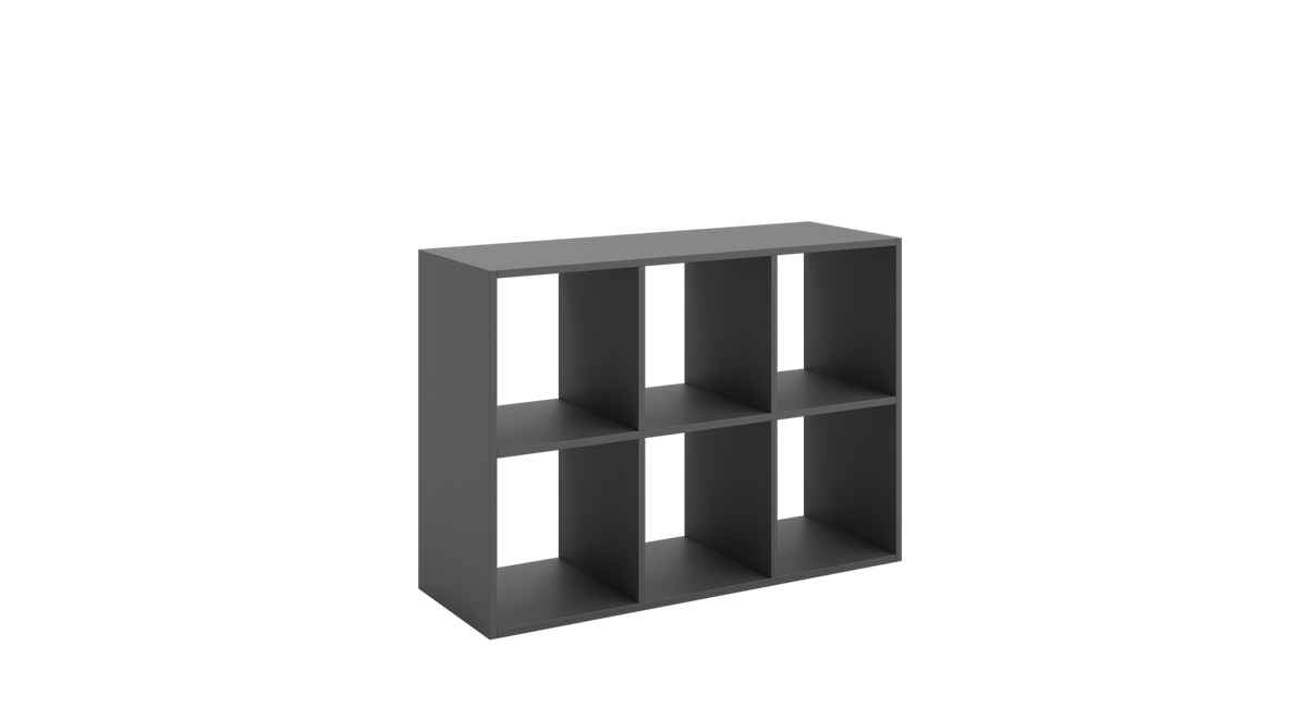 Regał Loni 2x3 szary 1 szt