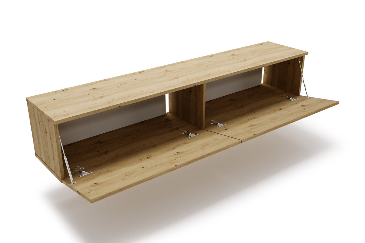 Szafka RTV Nicole 160 cm – kolor Dąb artisan