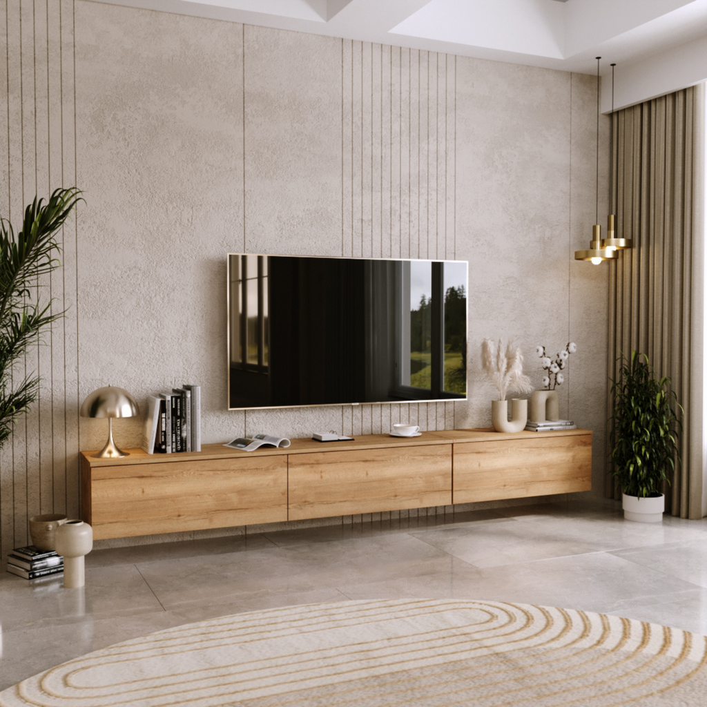 Szafka RTV Nicole 80 cm – kolor Dąb craft