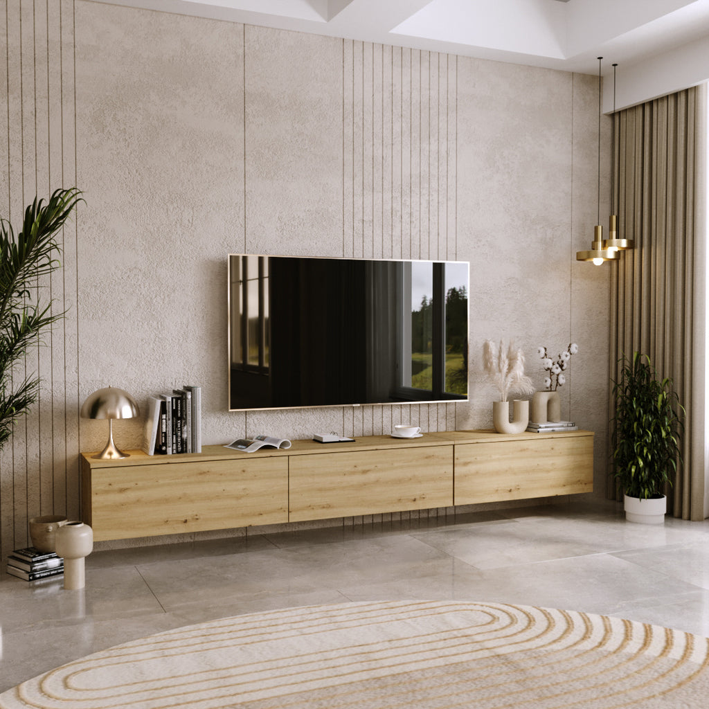 Szafka RTV Nicole 80 cm – kolor Dąb artisan