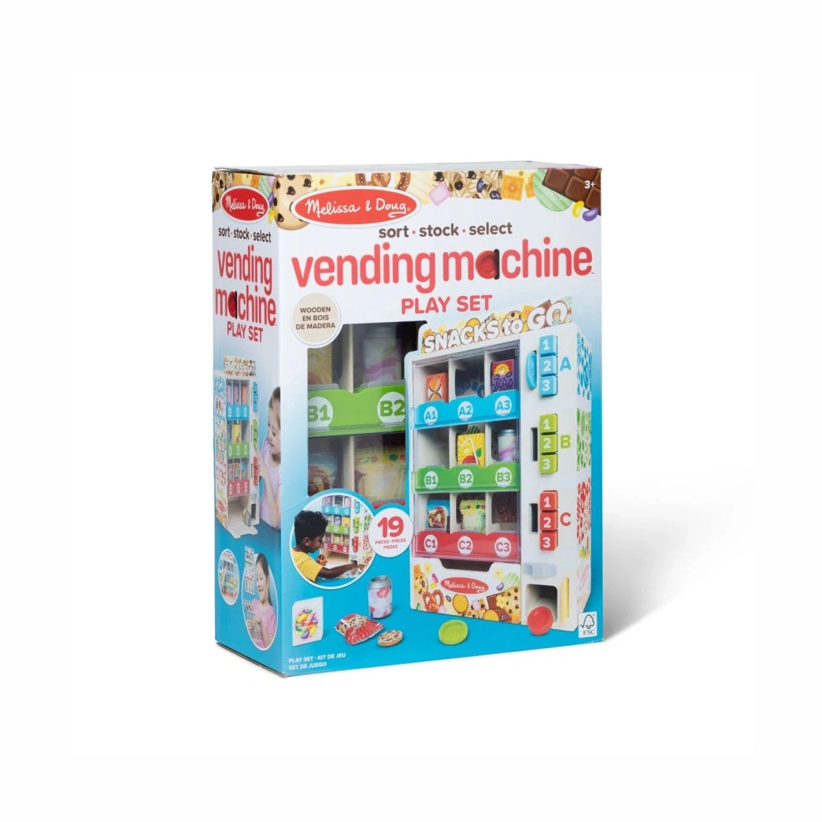 Automat do Przekąsek Zabawkowy vending dla dzieci, od 3 lat