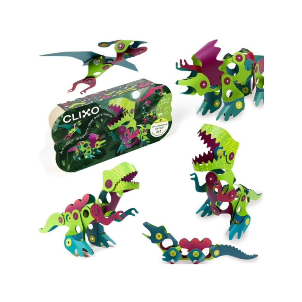 Dino Adventure Pack 36 el. Elastyczne dinozaury, od 4 lat