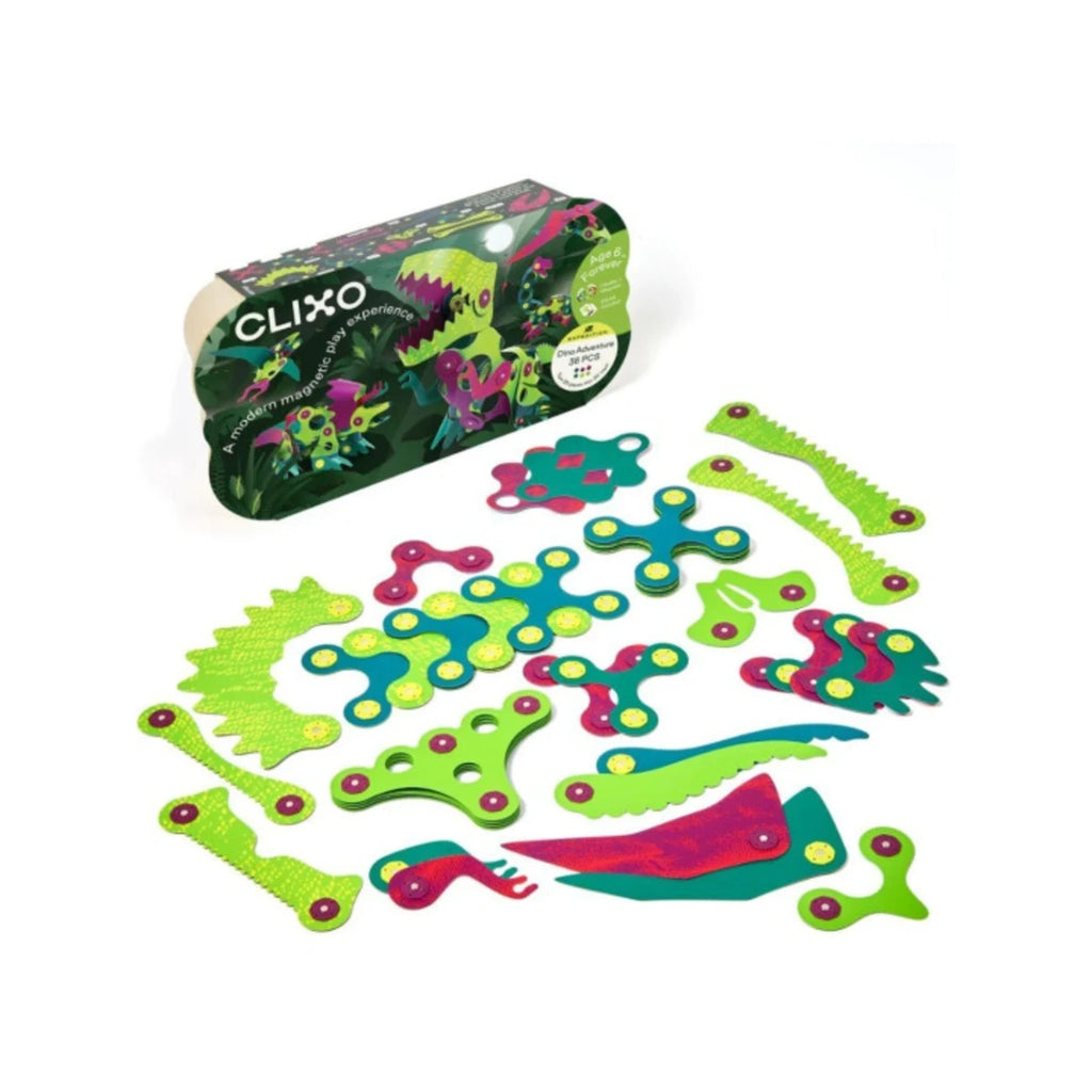 Dino Adventure Pack 36 el. Elastyczne dinozaury, od 4 lat