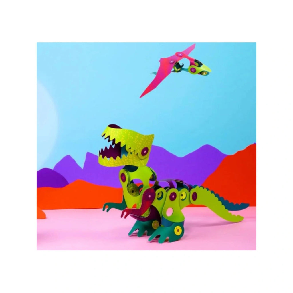 Dino Adventure Pack 36 el. Elastyczne dinozaury, od 4 lat