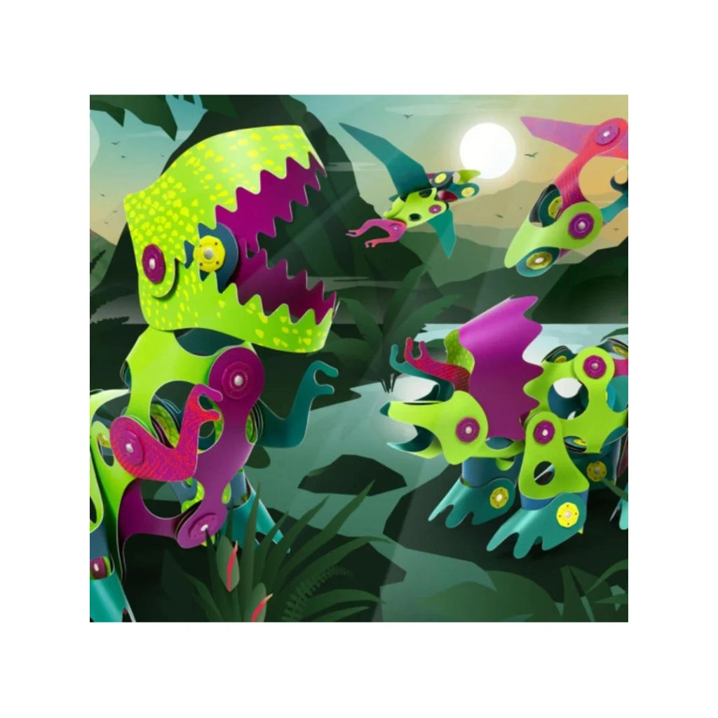 Dino Adventure Pack 36 el. Elastyczne dinozaury, od 4 lat