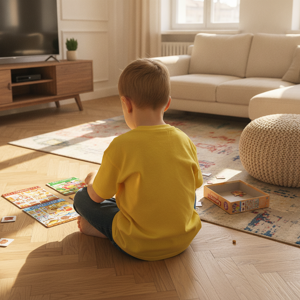 Układanka i gra 2w1 Puzzle Na zakupy, od 3 lat