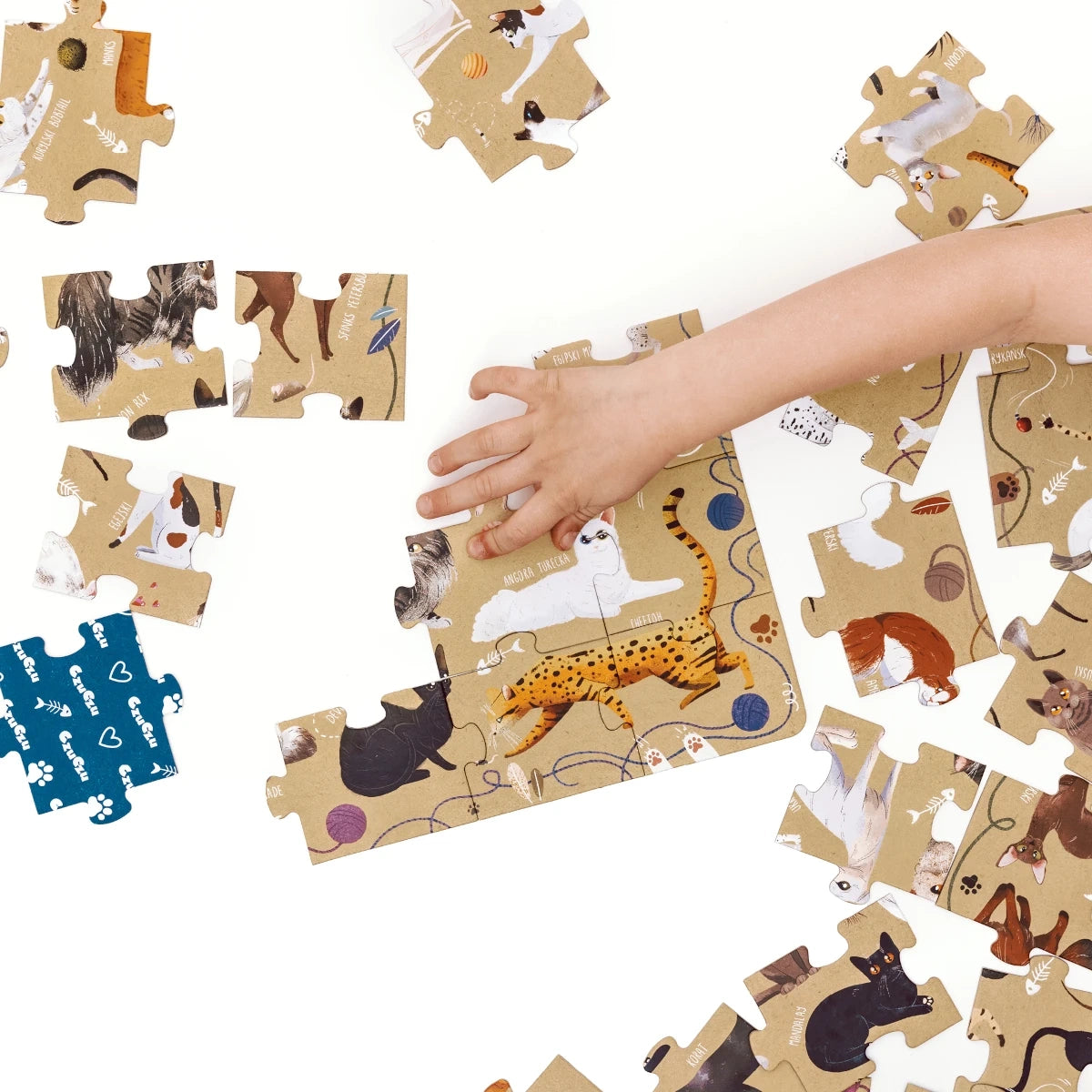 Puzzle Puzzlove Koty 60 el., od 4 lat