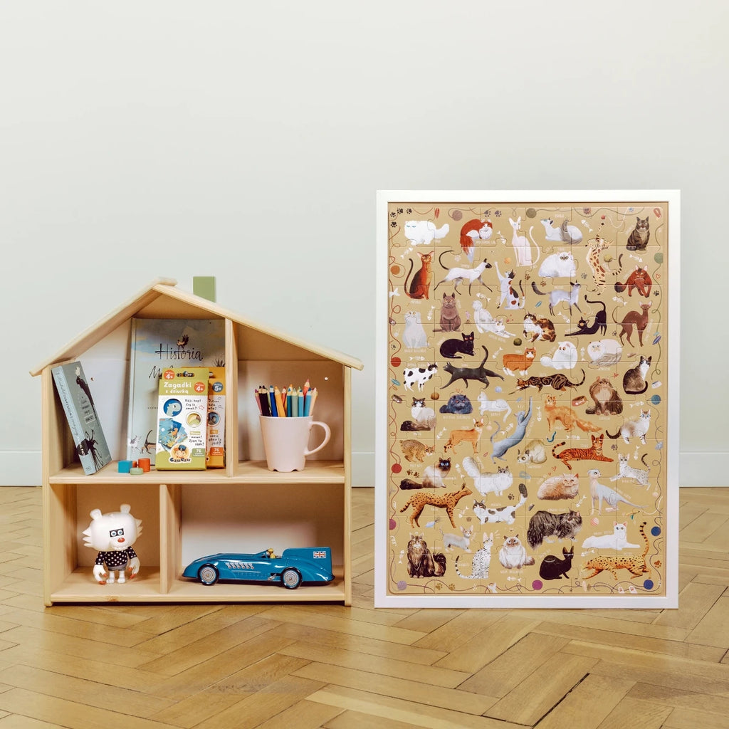 Puzzle Puzzlove Koty 60 el., od 4 lat