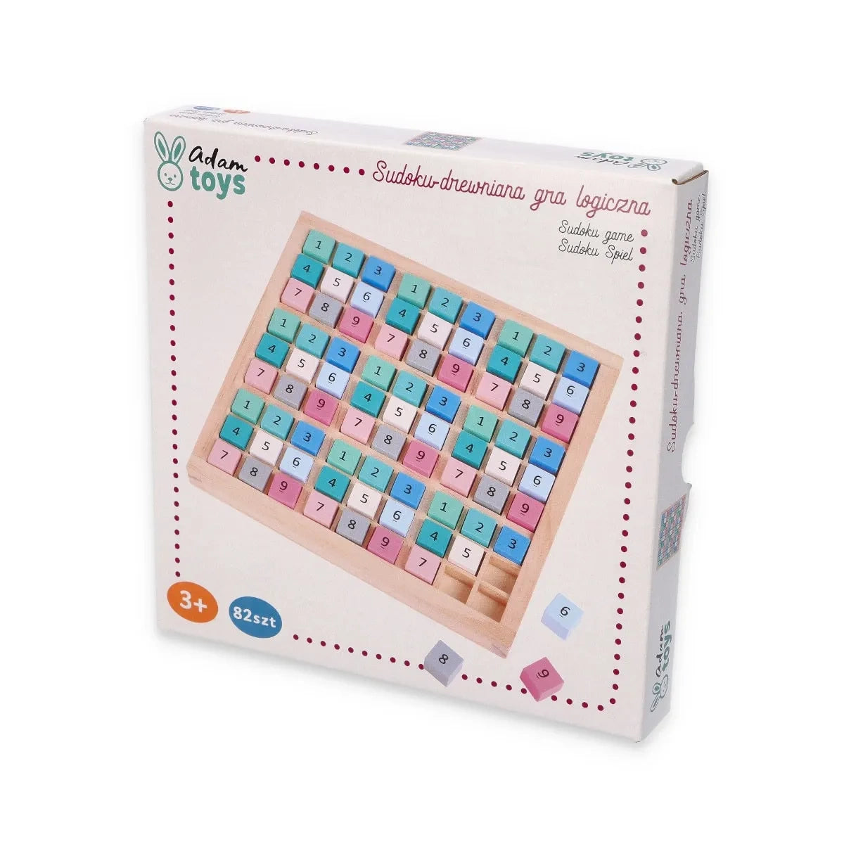 Gra logiczna Sudoku, od 6 lat