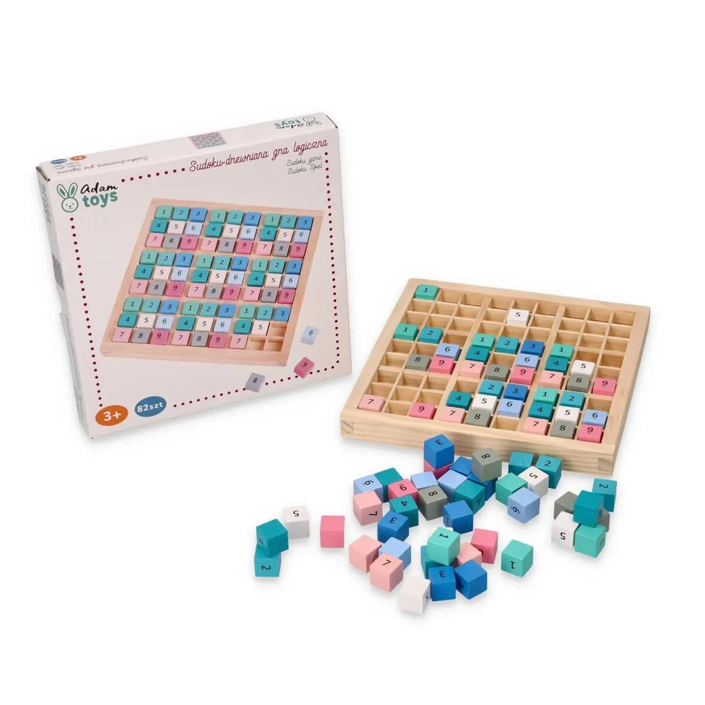 Gra logiczna Sudoku, od 6 lat