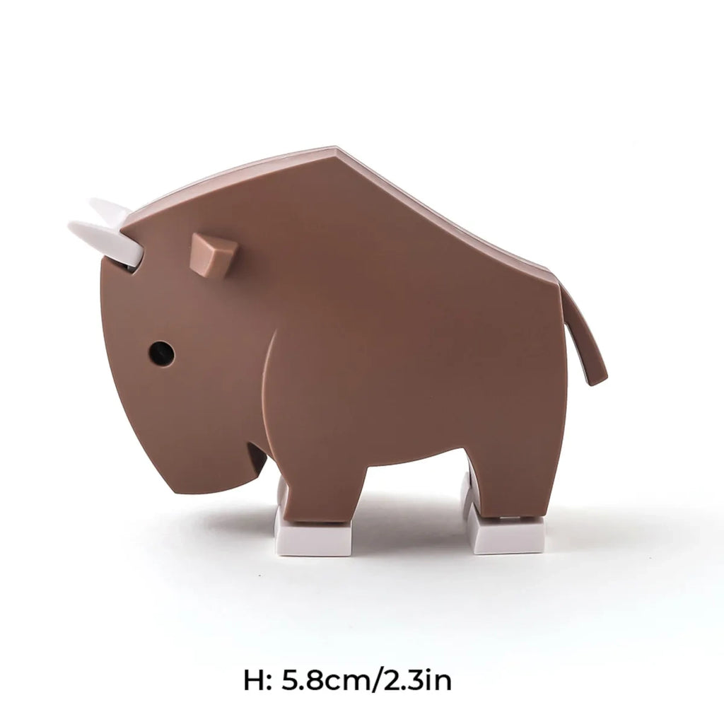 Figurki magnetyczne 3D Rodzina safari Impala i Gnu, od 3 lat