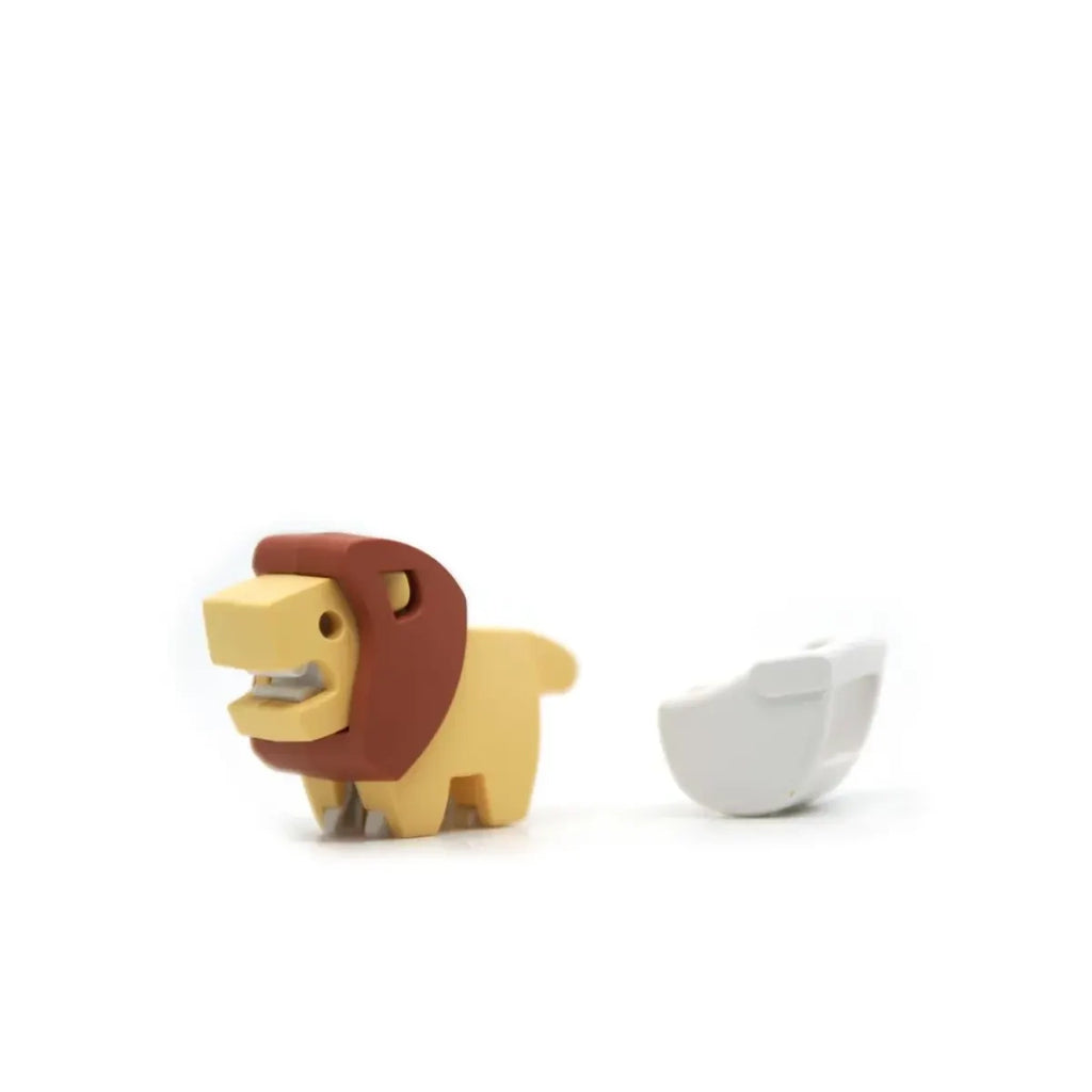 Figurki magnetyczne 3D safari Lew i Słoń, od 3 lat
