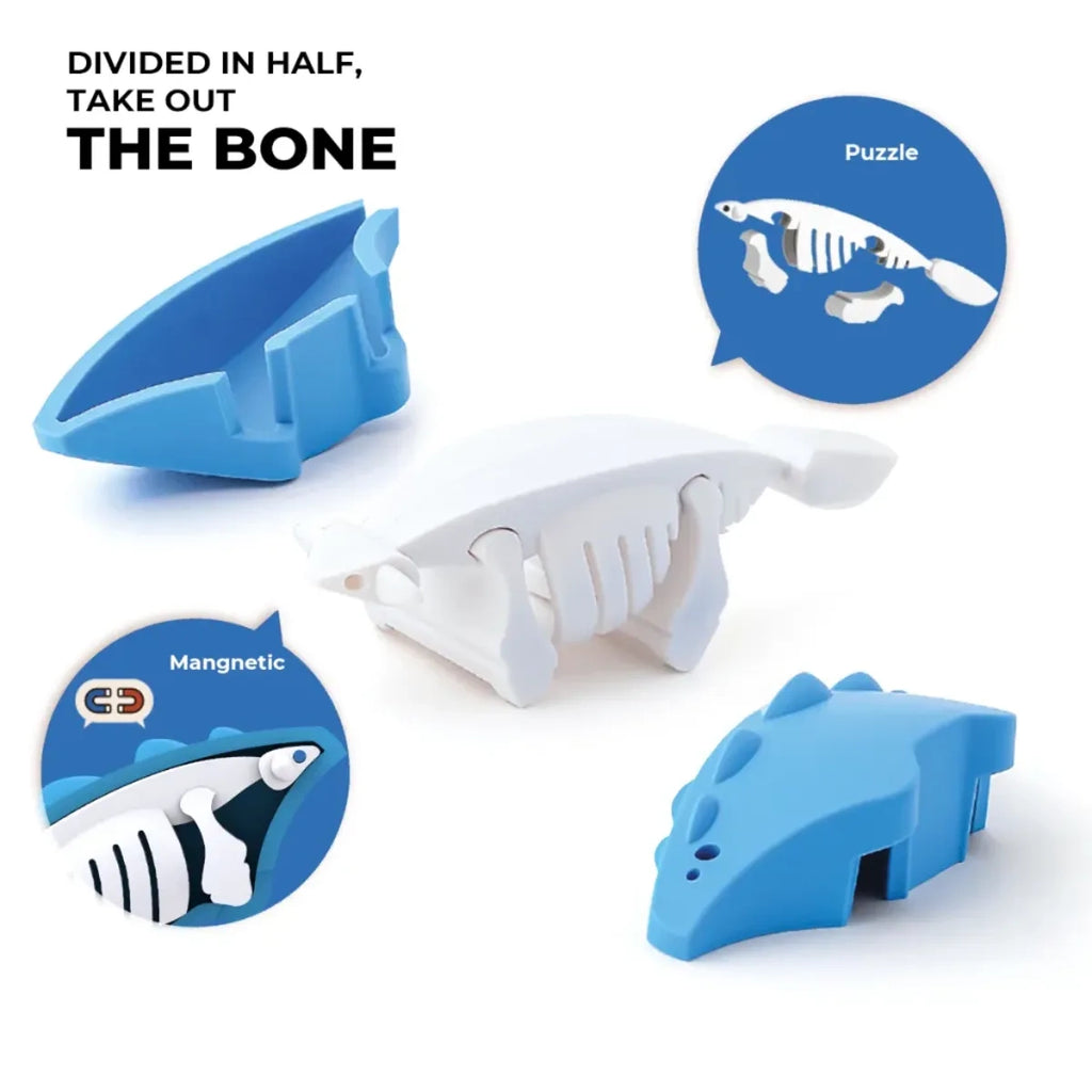 Figurki magnetyczne dinozaury 3D Ankylo i Para, od 3 lat