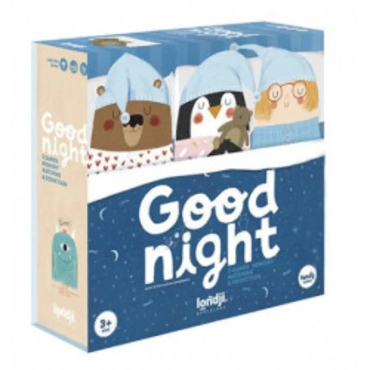 Gra edukacyjna Goodnight 3w1 dla dzieci Pamięć, od 3 lat