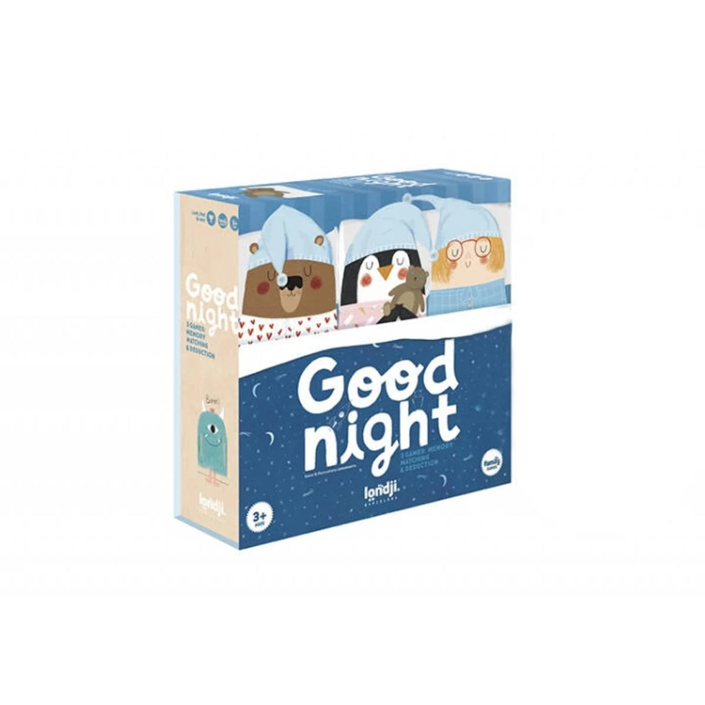 Gra edukacyjna Goodnight 3w1 dla dzieci Pamięć, od 3 lat