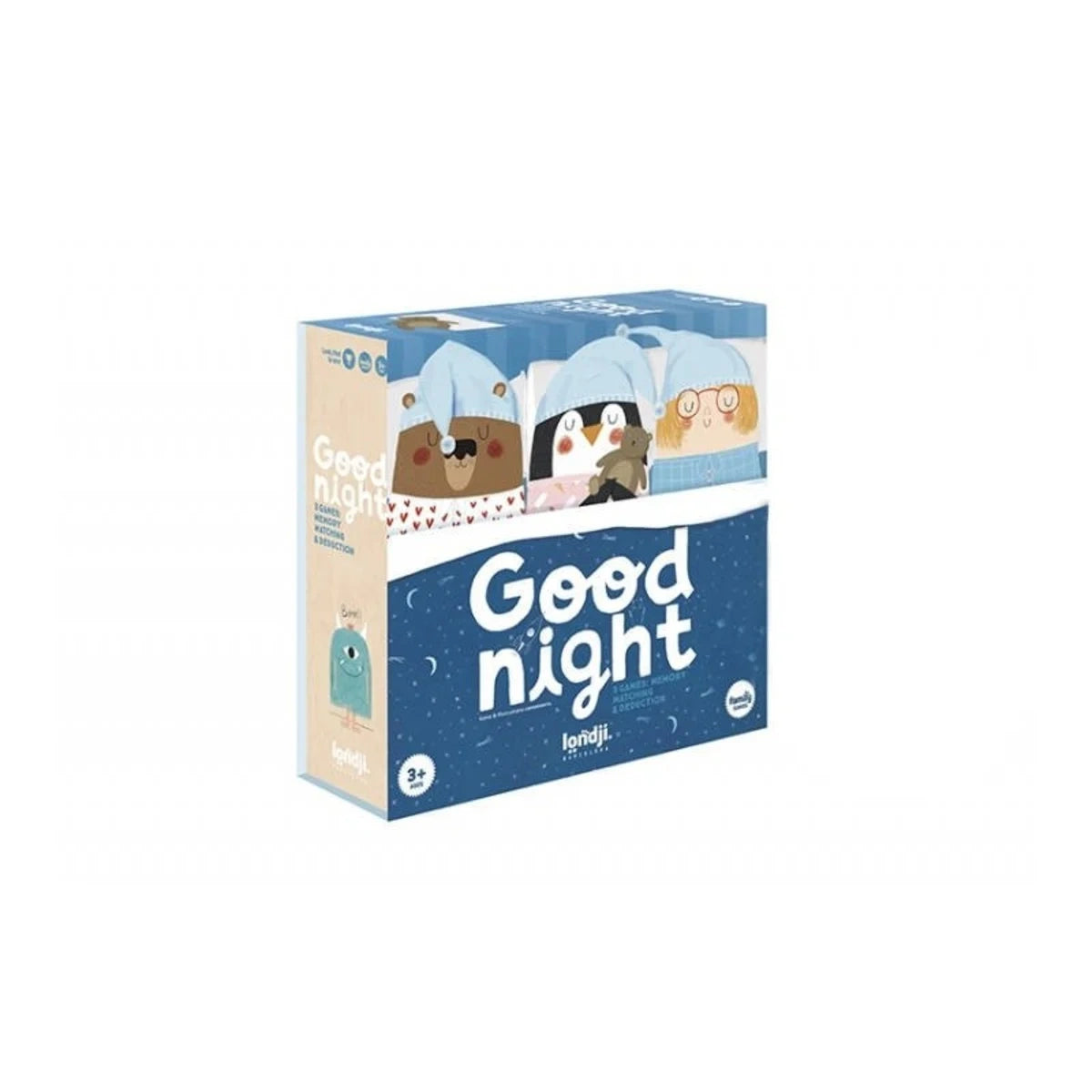 Gra edukacyjna Goodnight 3w1 dla dzieci Pamięć, od 3 lat