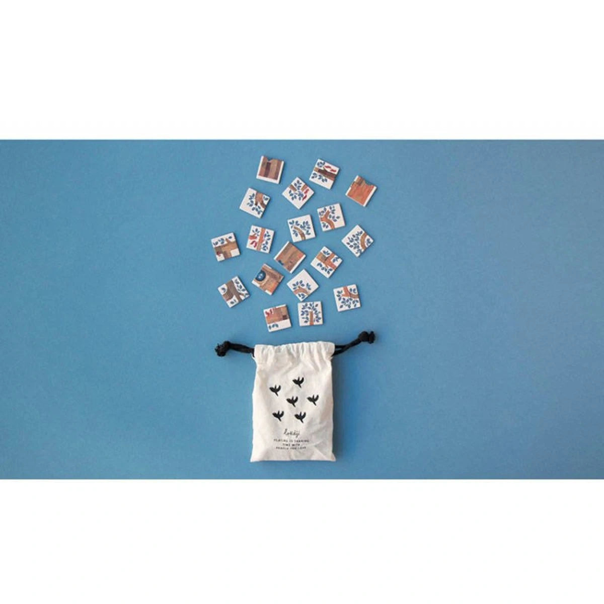 Gra domino dla dzieci Dream a Tree kieszonkowa, od 5 lat