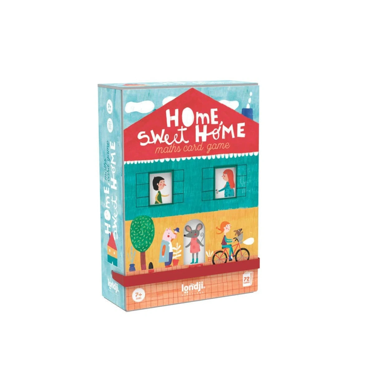 Gra matematyczna Home Sweet Home 72 kart, od 7 lat
