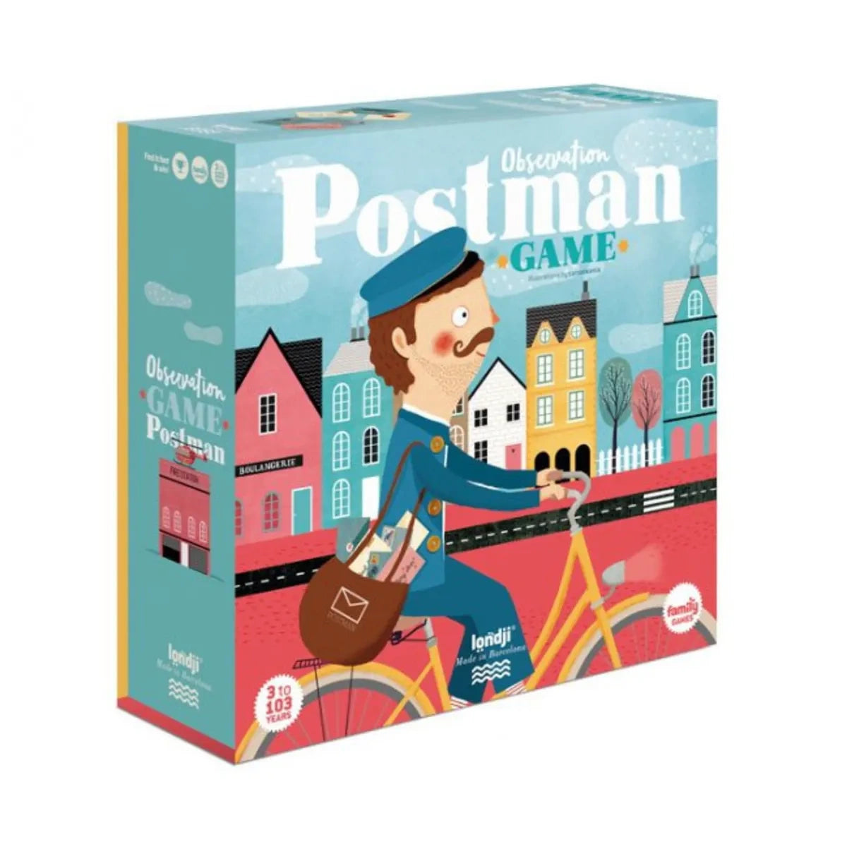 Gra obserwacyjna Postman Listonosz dla rodziny, od 3 lat
