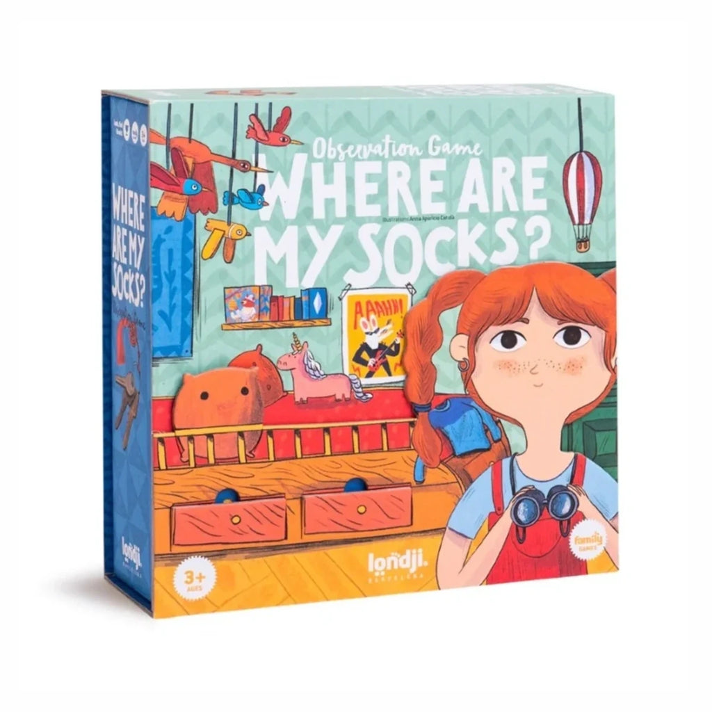 Gra obserwacyjna dla dzieci Where are my socks?, od 3 lat