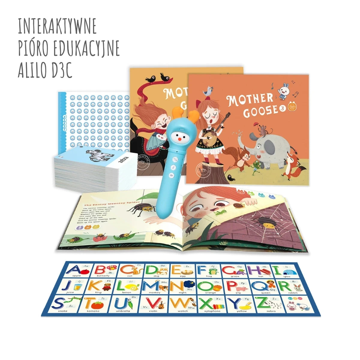 Interaktywne pióro edukacyjne D3C, od 3 lat