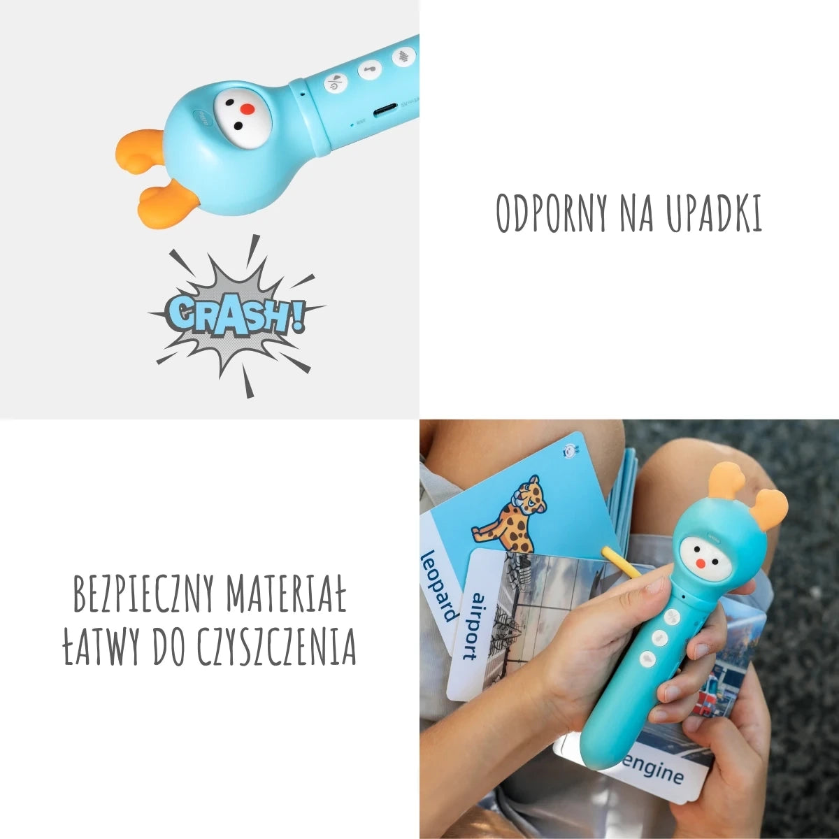 Interaktywne pióro edukacyjne D3C, od 3 lat