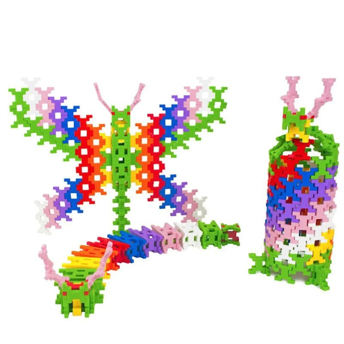 Klocki Bruce 103 el. konstrukcyjne 3w1 Motyl, od 4 lat