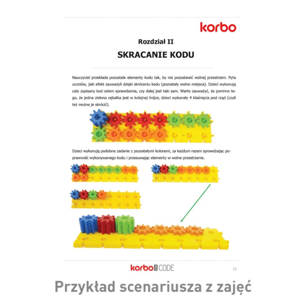 Klocki EDU Code 420 el. nauka kodowania, od 4 lat