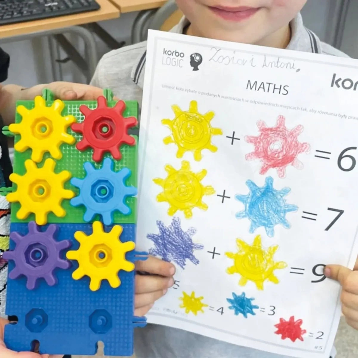 Klocki EDU Code 420 el. nauka kodowania, od 4 lat