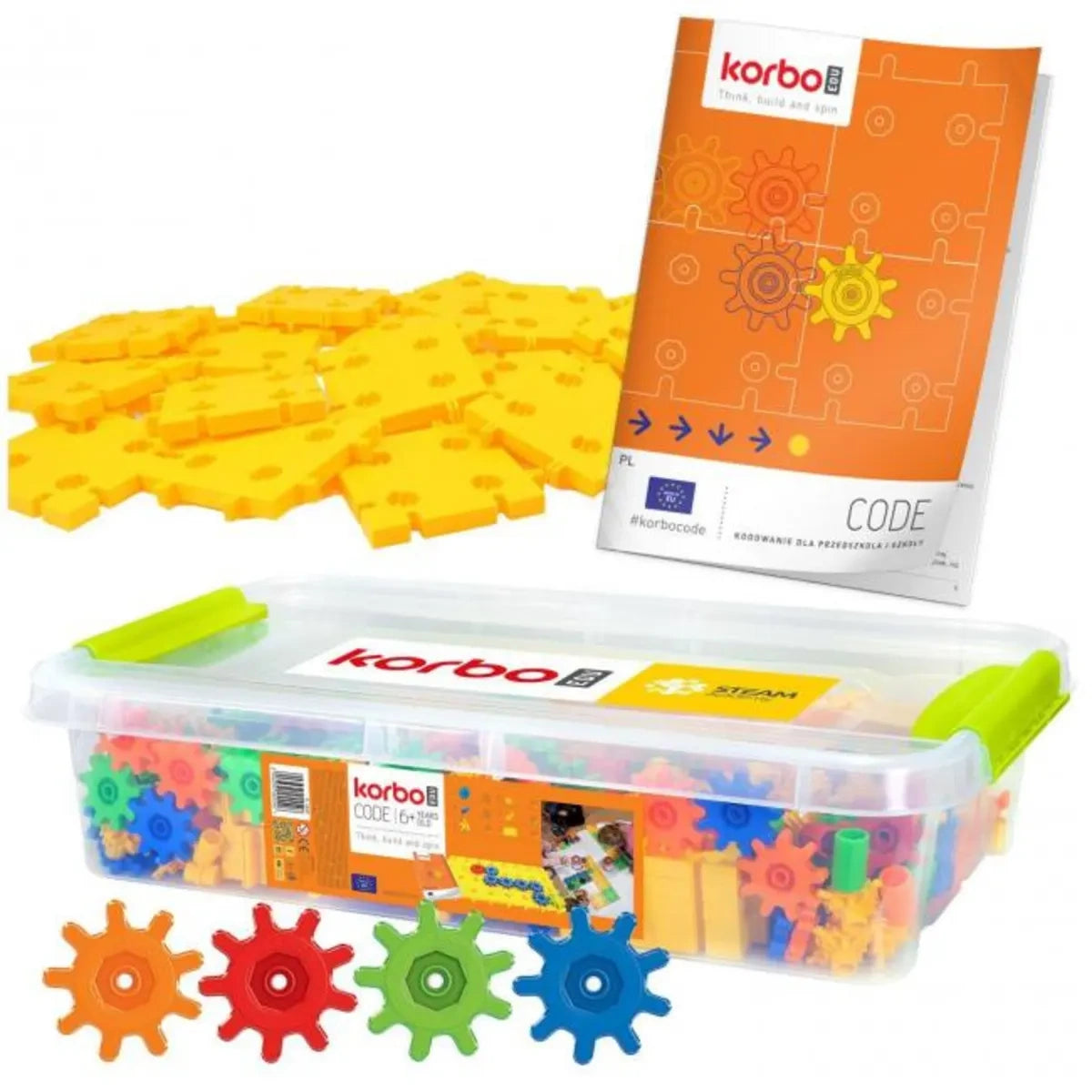 Klocki EDU Code 420 el. nauka kodowania, od 4 lat