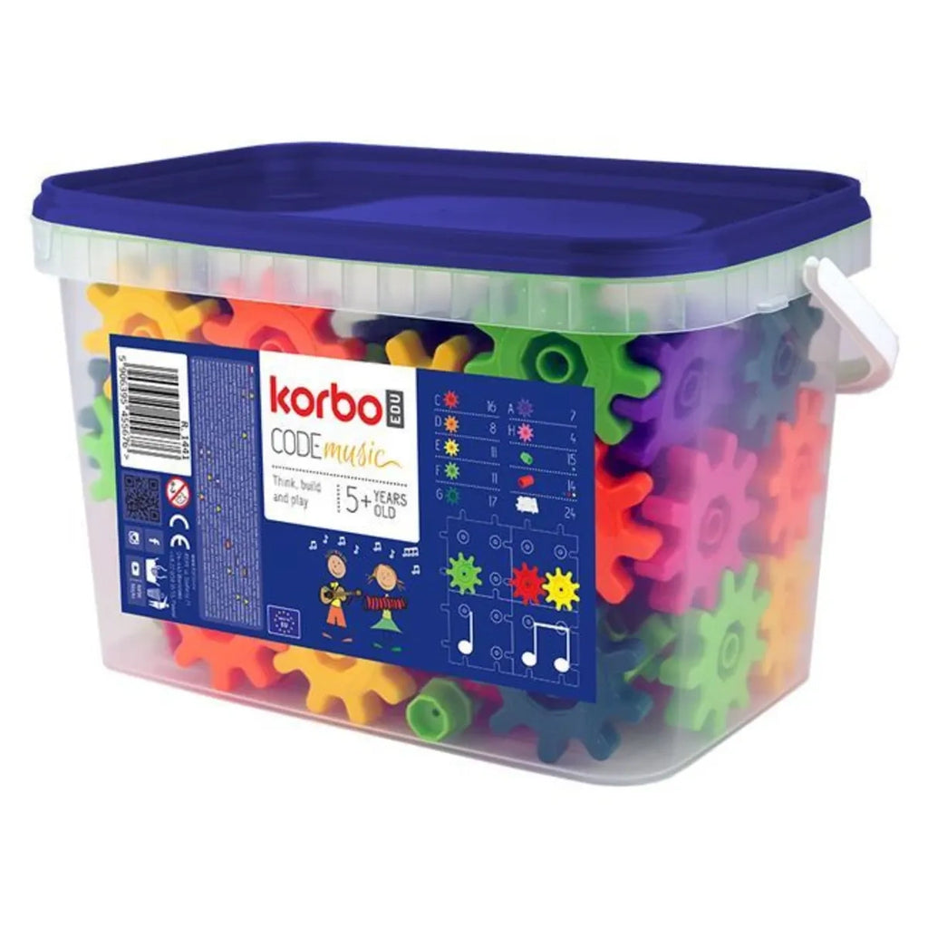 Klocki EDU Code Music 128 el. Kodowanie muzyki, od 3 lat