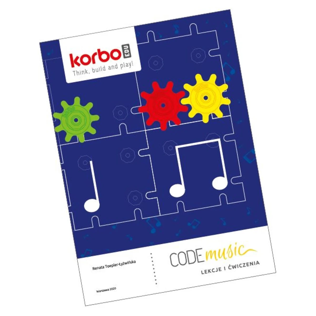 Klocki EDU Code Music 128 el. Kodowanie muzyki, od 3 lat