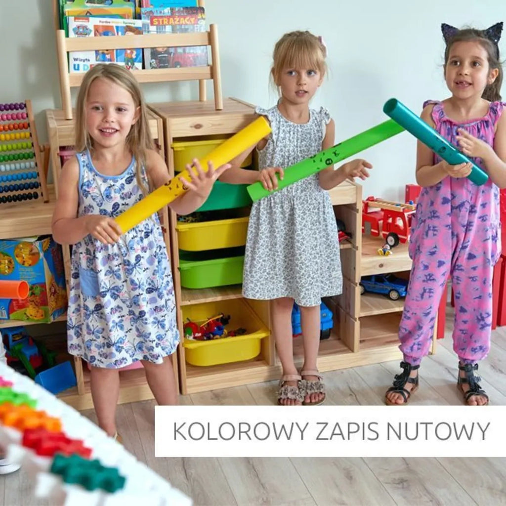 Klocki EDU Code Music 128 el. Kodowanie muzyki, od 3 lat