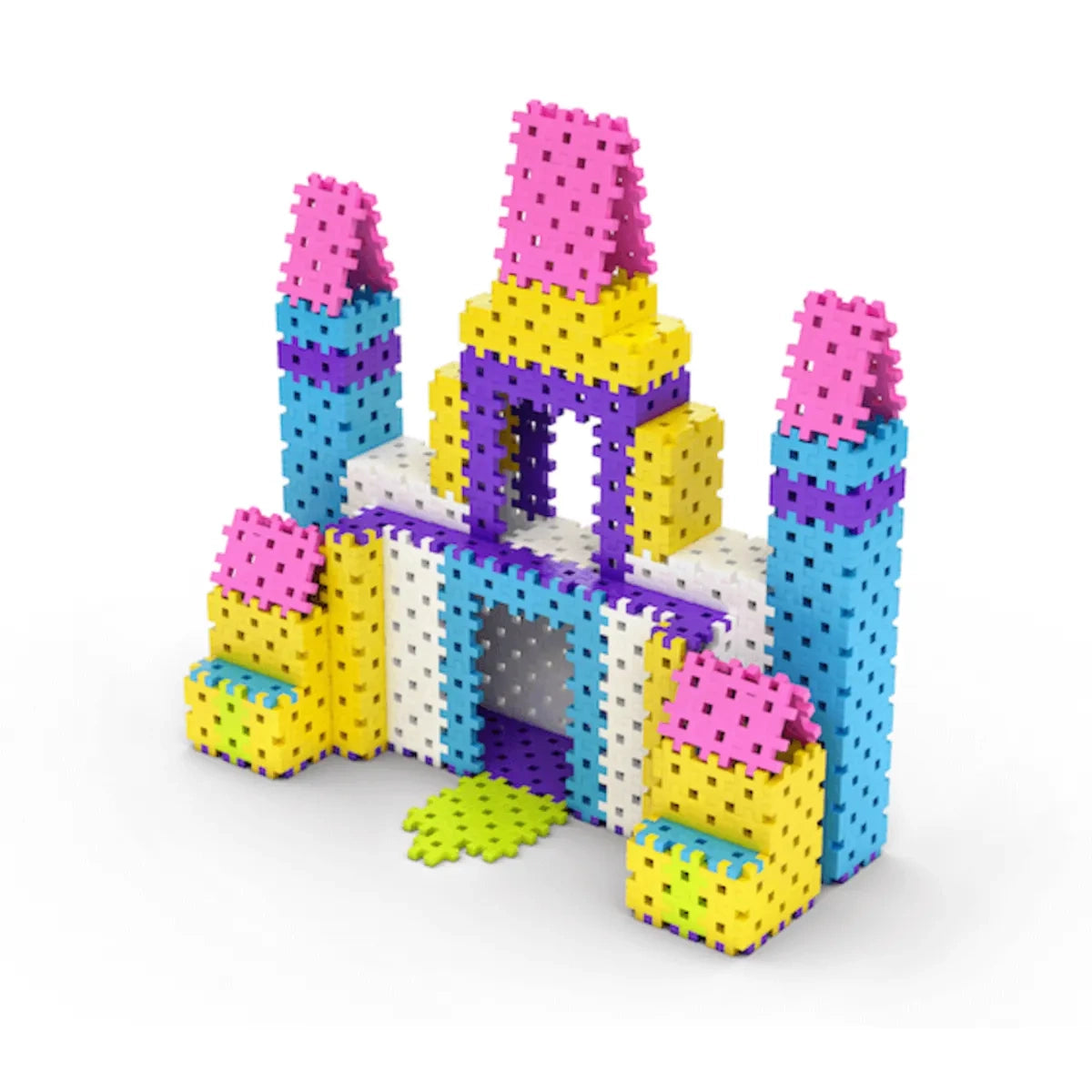 Klocki Basic Pink 1000 el. Wafle konstrukcyjne, od 3 lat