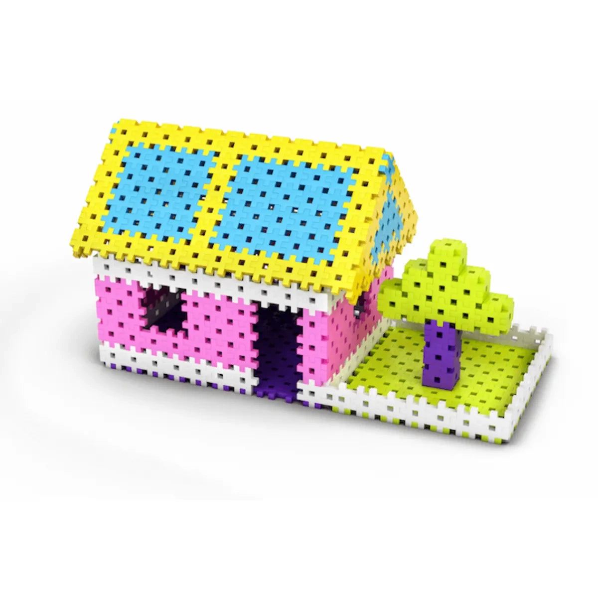 Klocki Basic Pink 1000 el. Wafle konstrukcyjne, od 3 lat