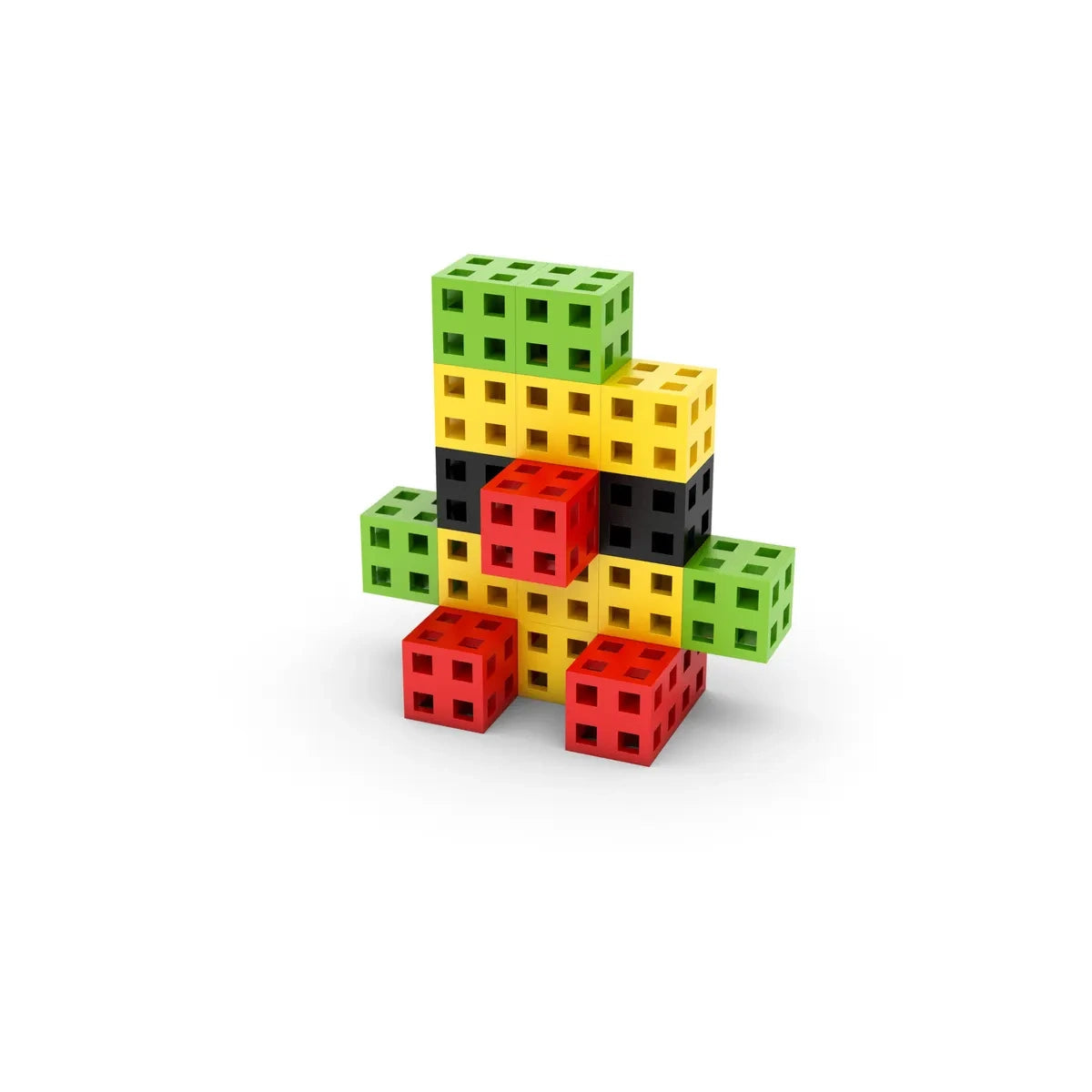Klocki Cube 50 el. Konstrukcyjne sześciany, od 3 lat