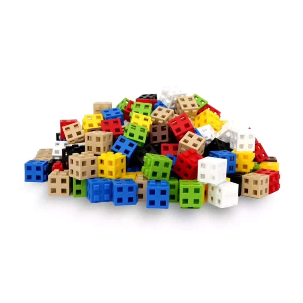 Klocki Cube 50 el. Konstrukcyjne sześciany, od 3 lat